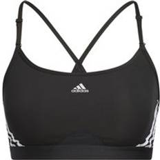 Recycled Materials Bras adidas Aeroreact Low-Support Stripes Sports Bras Women black