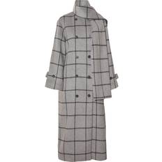 Selected Uomo Cappotti Selected Cappotto Stagione - Grigio/Chiaro