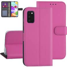 Skal-man Samsung Galaxy A41 Plånboksfodral Rosa