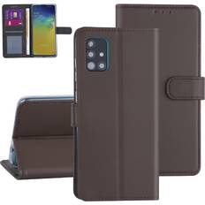 Samsung Samsung Galaxy A71 Plånboksfodral Brun