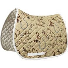 Beige Saddles & Accessories Equine Couture Equestrian Gear Saddle Pad