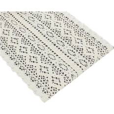 Rectangular Tablecloths Elegant Lace Macrame Table Runner 9 x 55 In / 24 x 140 cm Tablecloth