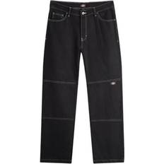 Dickies Women Jeans Dickies Double Knee Denim Trousers Man Black W28/L32