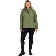 Womens Florence Fleece Two-For Jacket Oliv