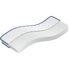 80cm Matelas en Polyéther vidaXL Memory-Schaum-Matratze 80x160x17 cm Weiß Schaumstoffmatratze