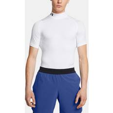 Under Armour Men's Compression Mock SS - White