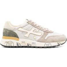 Premiata Men Shoes Premiata Mick sneakers men Leather/Calf Leather/Calf Suede/Fabric/Rubber Grey