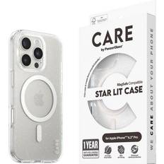 CARE by PanzerGlass iPhone 16 Pro Mobilskal MagSafe Star Lit TheMobileStore MagSafe-Tillbehör