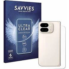 Screen Protectors Savvies 6x screen protector for google pixel 9 pro fold (back) protective film