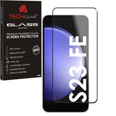 Screen Protectors TechGear finger id full tempered glass screen protector for samsung s23 fe 5g