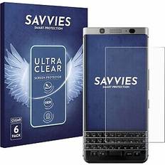 Screen Protectors Savvies 6x Screen Protector for Blackberry Keyone