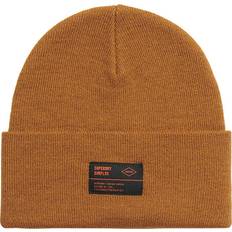 Superdry Dam Accessoarer Superdry Surplus Knitted Beanie HAT Dam Mössor & Kepsar ONE Från Magasin Denim Co Tobacco Brown (ONE SIZE)