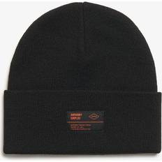 Superdry Nainen Asusteet Superdry Pipo Surplus Knitted Beanie Hat - Musta