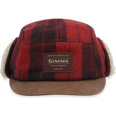 Simms Kläder Simms Coldweather Cap Red Buffalo Plaid Caps