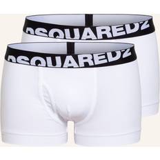 DSquared2 Men Underwear DSquared2 Underwear Pack Trunks White