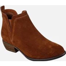 Skechers Brown Chelsea Boots Skechers Women's Texas Rodea Night Womens Chelsea Boots Brown