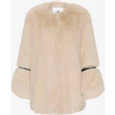 Karen by Simonsen KBPearly Fur Coat, Silver Cloud