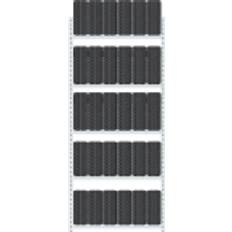 Schulte Lagertechnik Följesektion Boltless Däckställ 3500 x 900 x 400 mm Hyllsystem