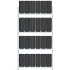 Schulte Lagertechnik Startsektion Boltless Dækreol 3000x1300x400 mm 150 kg Reolsystem