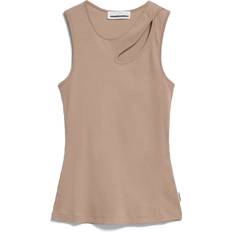 Braun - Damen Tanktops Armedangels Damen-Top Nikaataa Marron