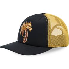 Gold - Unisex Caps Palm Angels Men's Burning Cap Black One