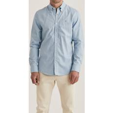 Morris Överdelar Morris Watts Flannel Shirt Light Blue