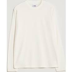 NN07 Sweatere NN07 Clive Long Sleeve Waffle Knit Tee - White