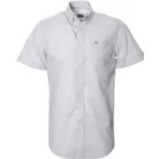 Lacoste Grey Shirts Lacoste Casual Button Down Shirt - Gray