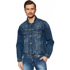 Guess Denim Jackets Guess Denim Jackets, male, Blue, Denim Jacket