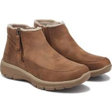Skechers Støvler Skechers Relaxed Fit Easy Going Into Fall Bootie Women's Tan Boots