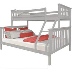Triple Sleeper Wooden Large Single Bed And Double Bed - One Size
