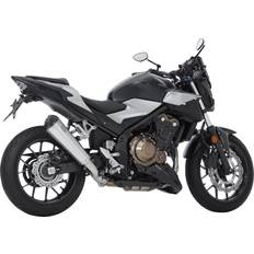 Exhaust Systems Shark Shark exhaust DSX-7 Auspuff silber 843016 für Honda CB/CBR/NX 500 2019- ohne Farbe