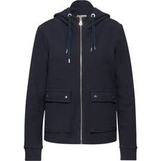 Street One Oberbekleidung Street One Frauen Hoodie-Jacke in Blau, Gr: