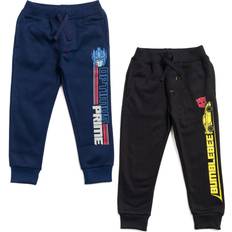 Children's Clothing Transformers Optimus Prime Bumblebee Big Boys Fleece Pack Pants Blue/Black 18-20