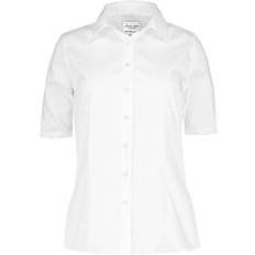 Dame - Hvid Skjorter Seven Seas Fine Twill Skjorte, Hvid Dame Seven Seas S721