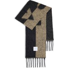 Patou Alpaca Wool Scarf - Sort