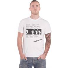 The Beatles T-Shirt # Unisex White # White Album Tracks