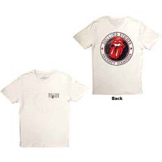 Rolling Stones Unisex T-Shirt Hackney Diamonds Circle Label - Natural