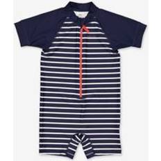 Polarn O. Pyret Swimwear Polarn O. Pyret UV Striped Kids Swimsuit Navy 4-6y x 110/116