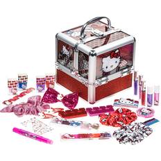 Train makeup case Hello Kitty Train Case Cosmetic Makeup Set