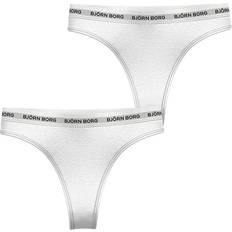 Björn Borg XXL Trosor Björn Borg Core Logo Thong 2p Dam, XL, MULTIPACK