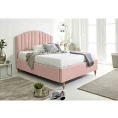 Beds & Mattresses Henrik Pink Arlington Fabric King Bed Frame