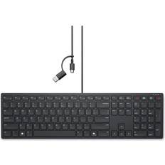 Dell Tangentbord Dell Wired Collaboration Keyboard KB525C USB 3 år Med 3 år Avancerad Utbytesservice