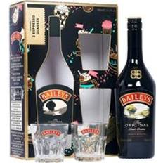 Baileys Original Irish Cream Liqueur Gift Pack With 2 Espresso Glasses, 70 cl 70cl