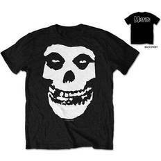 Misfits Unisex TShirt: Classic Fiend Skull (Back Print)