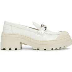 Dior Low Shoes Dior Leather Loafers Elegant Style - White