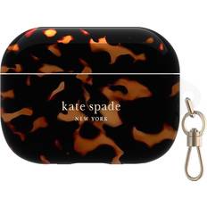 Kate Spade AirPods Pro Protective Case with Keychain Ring - Tortoiseshell