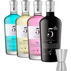 5th Gin Set with Jigger & Botanicals, 4 x 70 cl 70cl