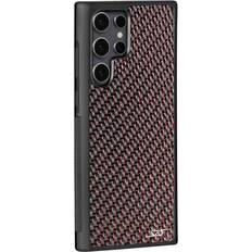 Allen Red Lace Real Carbon Fiber Phone Case S22