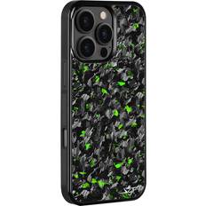 Allen iPhone Green Flake Real Forged Carbon Fiber Phone Case CLASSIC Series
